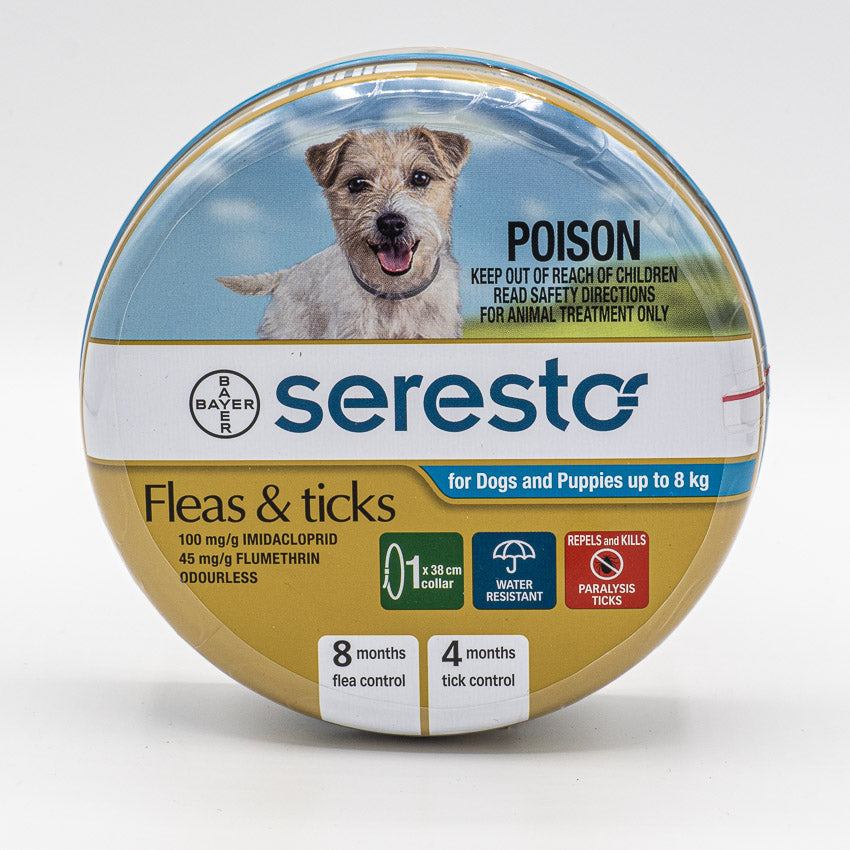 SERESTO PUPPY SML DOG UPTO 8KG