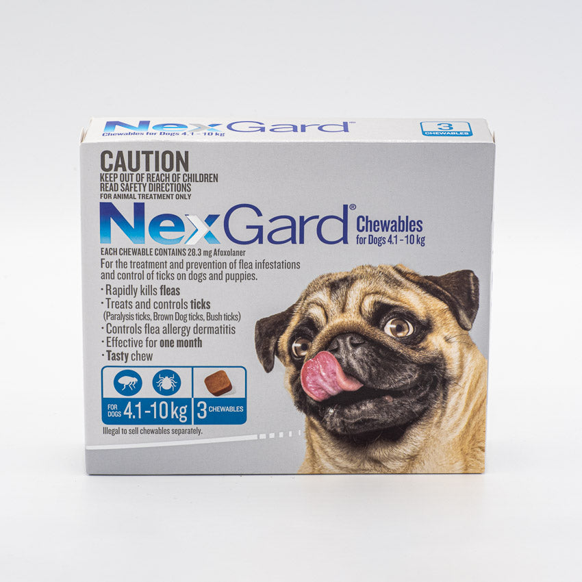 NEXGARD SMALL 4.1-10KG 3PACK