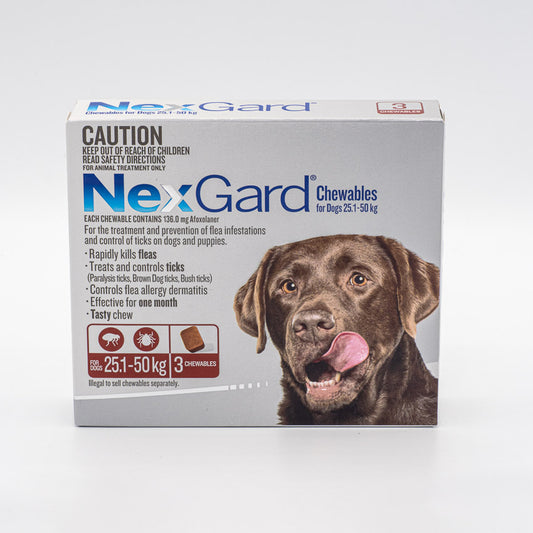 NEXGARD LARGE 25.1-50KG 3PACK