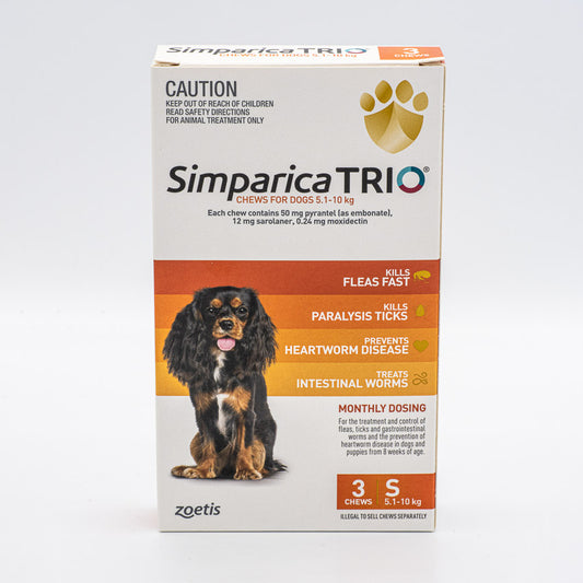 SIMPARICA TRIO 5.1-10KG 3PACK