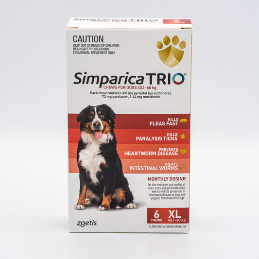 SIMPARICA TRIO 40.1-60KG 6PACK