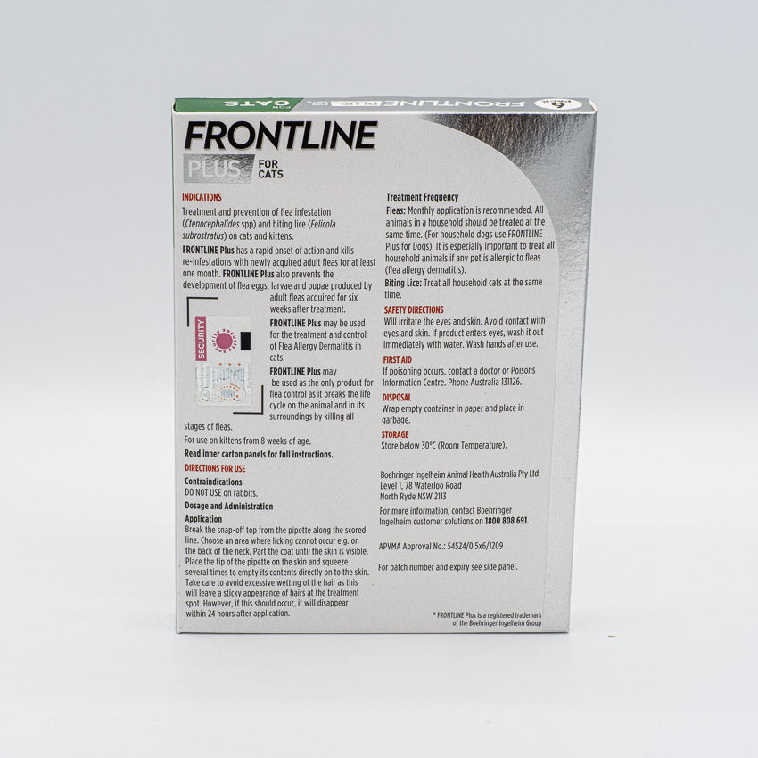 FRONTLINE PLUS CAT 6PACK