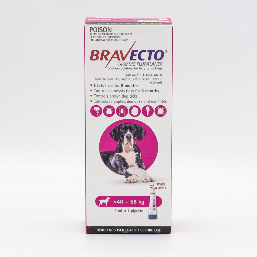 BRAVECTO DOG SPOT ON 40-56KG 1PK