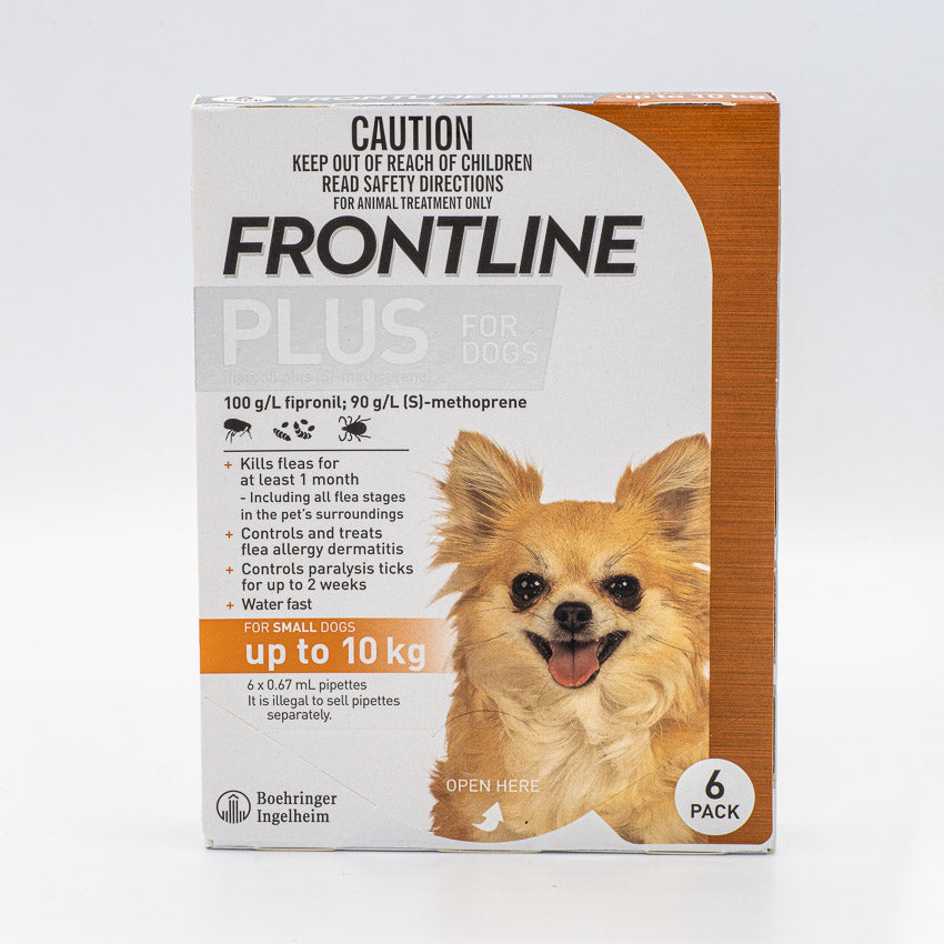 FRONTLINE PLUS SMALL DOG 6PACK