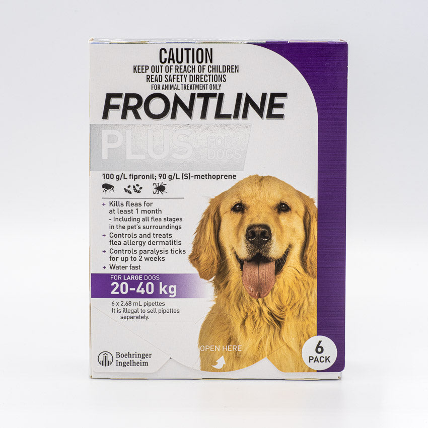 FRONTLINE PLUS LARGE DOG 3PACK