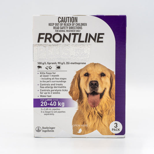 FRONTLINE PLUS LARGE DOG 6PACK