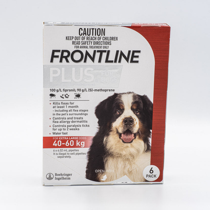 FRONTLINE PLUS EXTRA LARGE DOG 6PACK