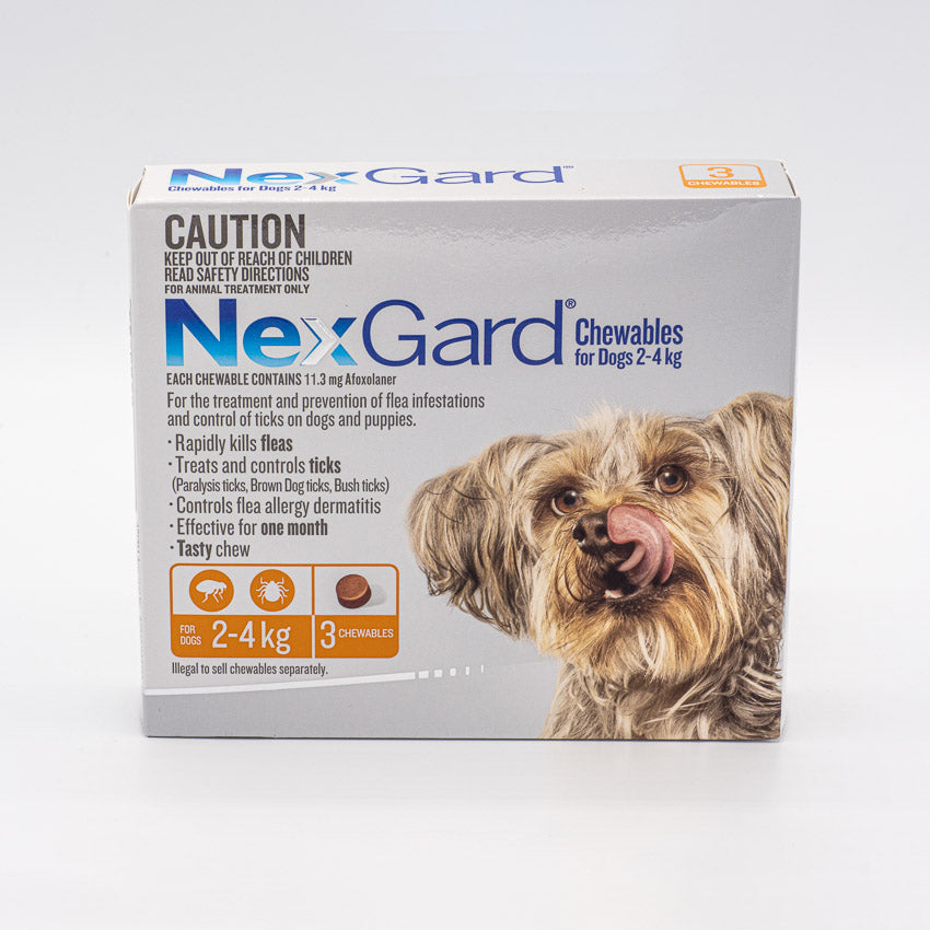 NEXGARD V.SMALL 2.0-4KG 3PACK